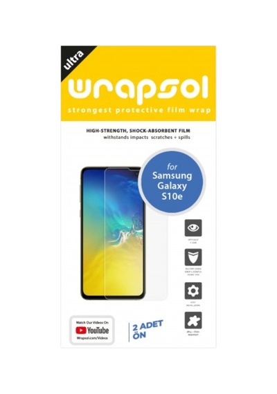 Galaxy S10E Ekran Koruyucu 1+1 Ön Poliüretan Film