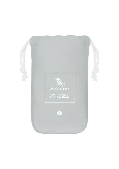 Dock And Bay Hızlı Kuruyan Havlu Essential L Mountain Grey Gri