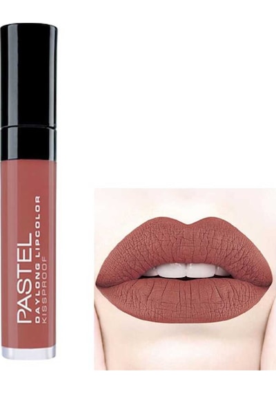 Pastel Daylong Lipcolor Kissproof Mat Likit Ruj No: 43