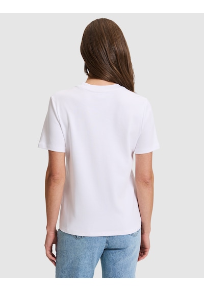 Pierre Cardin Beyaz Regular Fit Basic Tişört 50331306 Vr013