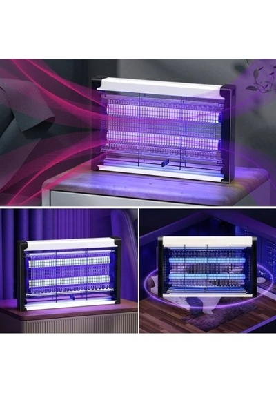 Elektrikli Uv Sivrisinek Öldürücü Lamba Orta Boy Renkli