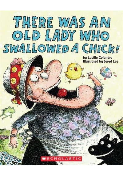There Was An Old Lady Who Swallowed A Chick Cartwheel B...