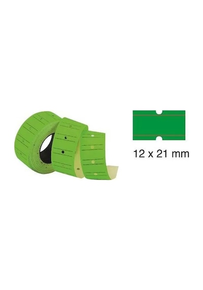 Tanex 12x21 Motex Çizgili Flo Yeşil Etiket 800 Adet Diğer
