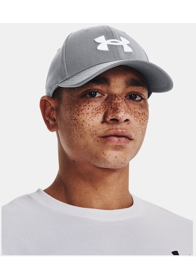 Under Armour Erkek UA Blitzing Cap 1376700-035 Beyaz - Gri