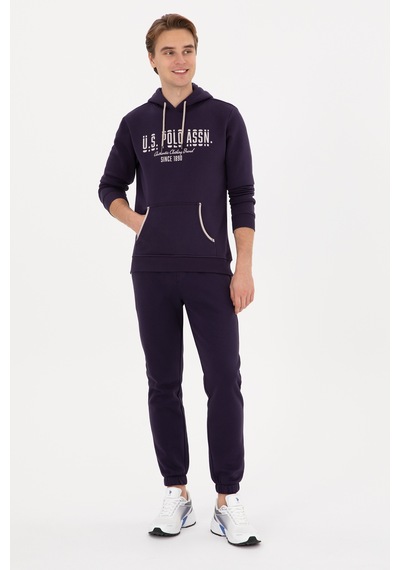 U.S. Polo Assn. U.s. Polo Assn. Erkek Mürdüm Sweatshirt 50315527-vr074 Murdum