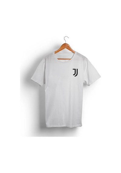 Juve Logo Tişört Beyaz