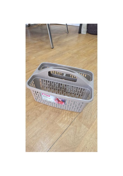 Bölme Düzenleyici Sepet Divided Organizer Basket Kahverengi
