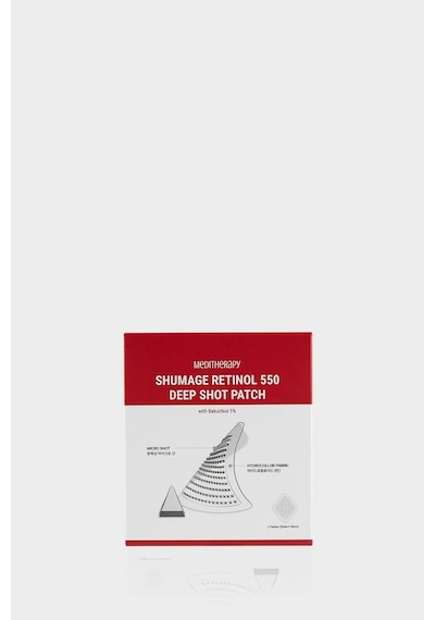Defacto Meditherapy Shumage Retinol 550 Deep Shot Patch (4 Parça) Kırışıklık Önleyici 550 Mikro Spikül ve Retinollü Cilt Bakım Bantı H7723AXNS