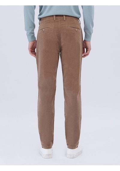 Kip Deve Tüyü Dokuma Regular Fit Kadife Casual Pamuk Karışımlı Pantolon Devetüyü Kip Deve Tüyü Dokuma Regular Fit Kadife Casual Pamuk Karışımlı Pantolon Devetüyü