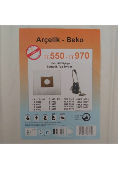 Thomas Elektrikli Süpürge Toz Torbası 20 Adet
