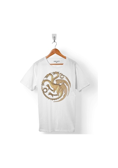 Game Of Thrones House Targaryen Erkek Tişört 001