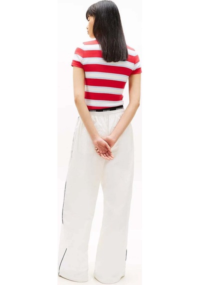 Tommy Jeans Kadın Pantolon-dw0dw22289-16291 Beyaz
