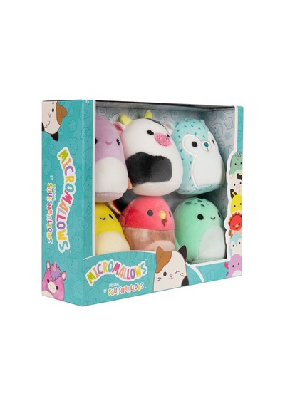 Squishmallows Micromallows 6'lı Figür Paketi Mm0011 Çok Renkli