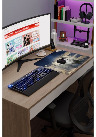 Omniscient Reader's Viewpoint Anime V3 - 48x40 Xl Gaming Kauçuk Kaymaz Taban Mouse Pad Fare Altlığı