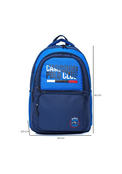 Cambridge Polo Club Unisex Fonksiyonel Ortaokul Sırt Çantası Lacivert