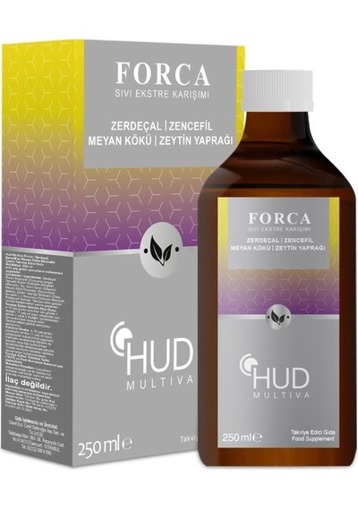 Multiva Forca / Zerdeçal, Zencefil, Meyan ve Zeytan Yaprağı İçere