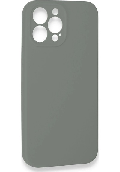 Cosmotex Newface Apple iPhone Uyumlu  13 Pro Max Kılıf Lansman Legant Silikon - Gri