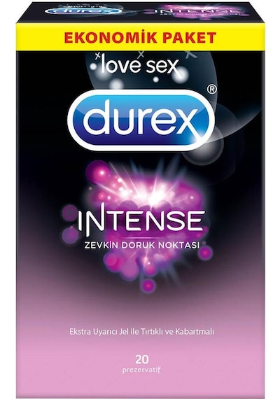 Durex Intense Prezervatif 20 Adet