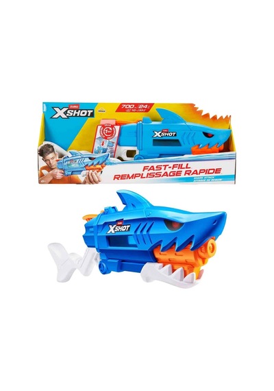 X-shot Remplissage Rapide Shark Fast Fill Su Tabancası 63 Cm S01008926