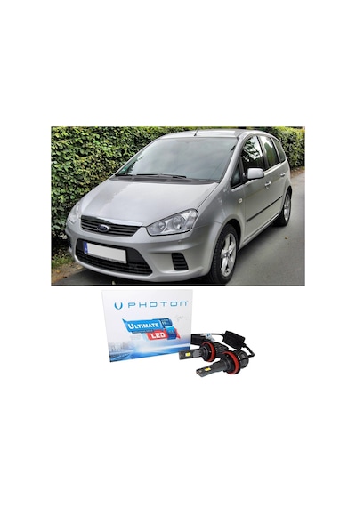 Ford C-max Kısa Far Ampulü H7 Ultimate Yeni Seri Beyaz 2007-2010