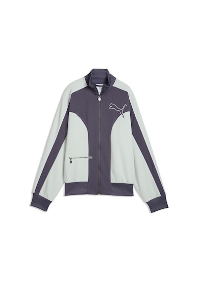 Puma T7 Relaxed Track Jacket Kadın Günlük Ceket 63663235 Lacivert