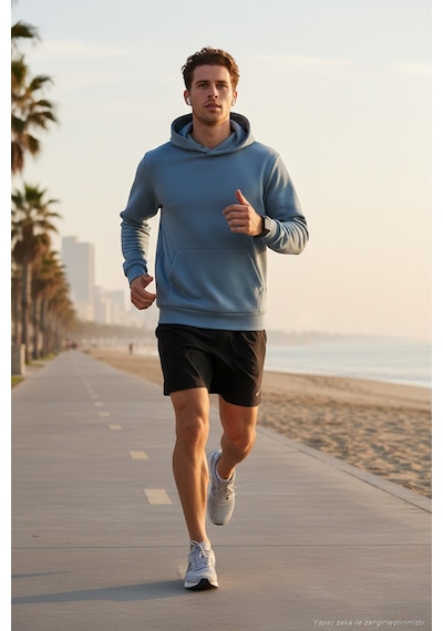 Buratti Erkek Sweat 5905281 Mavi Mavi