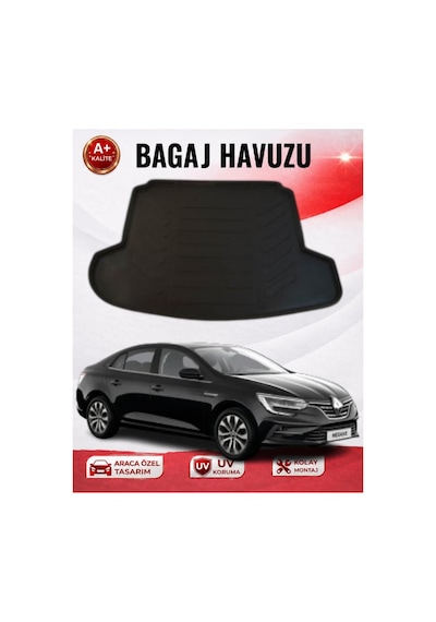Renault Megane 4 Sedan Joy Çift Kulak 2016+ 3d Bagaj Havuzu Premıum A+