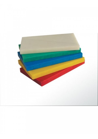 Araf Polietilen Kesim Tahtası Et Sebze Kesme Levhası 66x33x2cm Siyah