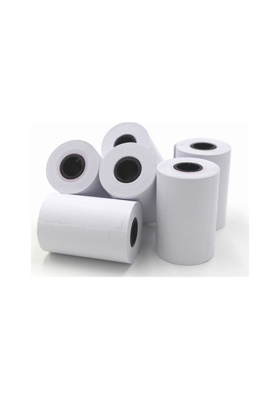 100 Adet 10 Paket 56 Mm X 25 Metre Yazar Kasa Termal Kağıt Rulosu