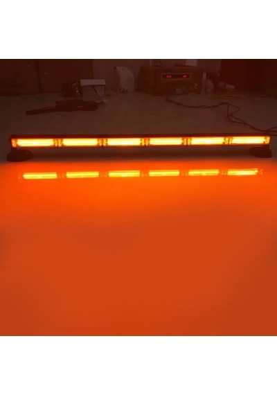 Off Road Led Bar 120cm Sarı Sarı Cob Led Çakarlı Led Bar 8 Ledli