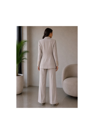 Gül&can Butik İkili Pantolon Ceket Takin Bej