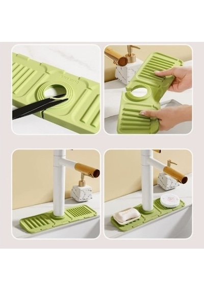 Mutfak Banyo Lavabo Kenarı Silikon Mat Gri 0.05 M