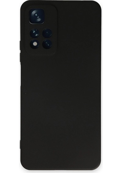 Cosmotex Newface Xiaomi Redmi Note 11 Pro Plus 5g Kılıf Nano İçi Kadife Silikon - Siyah