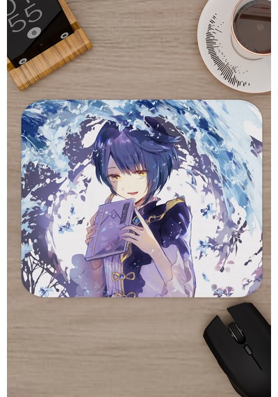 Xingqiu Genshin Impact Anime Oyuncu V5 - 22x18 Gaming Mouse Pad Fare Altlığı