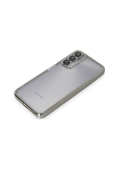 Samsung Galaxy  Uyumlu,  A05s Kılıf Razer Lensli Silikon - Gümüş
