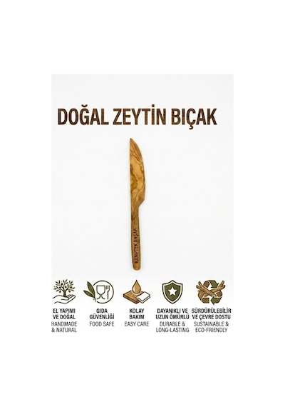 Doğal Zeytin Ağacı Tereyağı Bıçağı 17 Cm - El Yapımı Ahşap Sürülebilir Kahvaltı Bıçağı Doğal Kamp Ev Masa Sofra Piknik Kahverengi Doğal Zeytin Ağacı Tereyağı Bıçağı 17 Cm - El Yapımı Ahşap Sürülebilir Kahvaltı Bıçağı Doğal Kamp Ev Masa Sofra Piknik Kahverengi