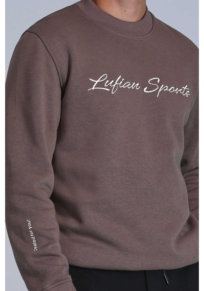 Lufian Erkek Loved Sweatshirt 112030137 Bakır Bakır