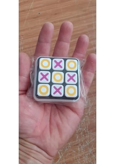 Eğitici Mini Xox Oyunu Tic Tac Toe Oyun Seti 5,8cmx5,8cm