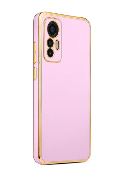 Mi 12 Lite Kılıf Hptk Bark Kapak - Lila Lila