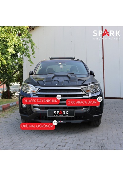 Ssangyong Musso 2021- Yılı Ve Sonrası Uyumlu Ön Tampon Detay 2 Parça