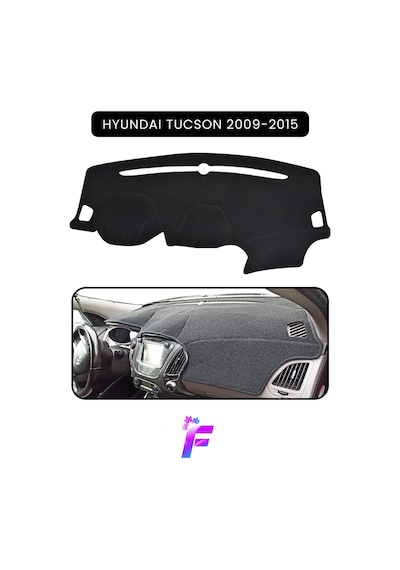 Hyundai Tucson 2009-2015 Uyumlu Ön Göğüs Örtüsü Yansıma Önleyici Kolay Montaj Tc78