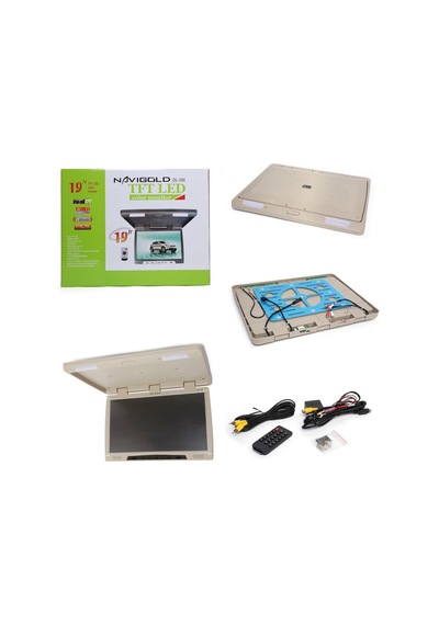 Navigold Tft Led 22 İnch Araç Tavan Monitörü Usb Hdmi Vga