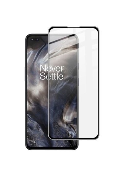 Oneplus Nord N10 Tam Kaplayan Çerçeveli Tempered Cam Siyah