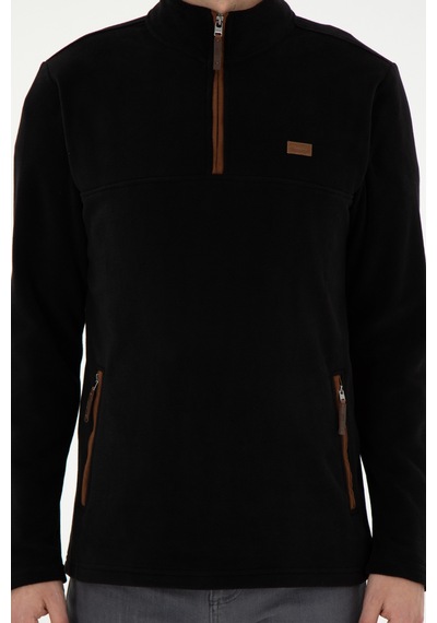 U.s. Polo Assn. Erkek Siyah Sweatshirt 50290609-vr046 Siyah