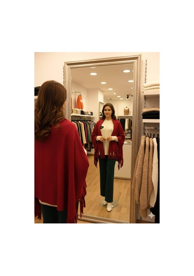 Aldaıyr Polar Ormos Sıcak Tutan Soft Touch Erkek Kaşkol Atkı Bordo1
