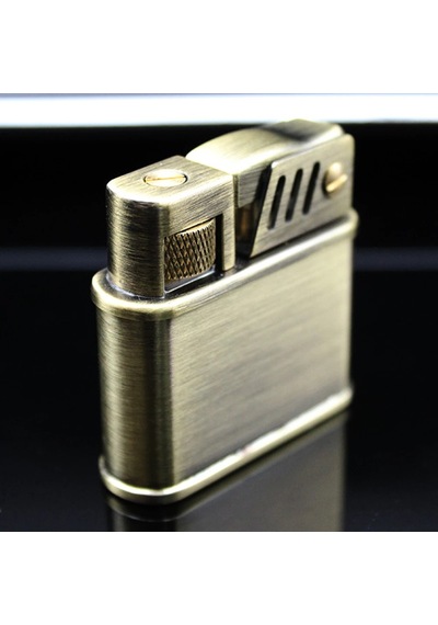 Zorro Sm-549T Benzinli Retro Çakmak Bronz