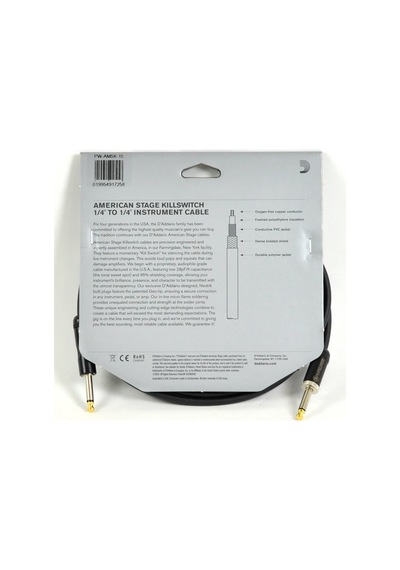 Planet Waves Pw-Amsk-15 American Stage Kill Switch 4.5 Metre Enst