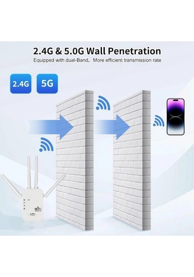 Pix-link Lv-wr49s4t 300mbps 4 Antenli Sinyal Güçlendirici Acces Point Repeater Router