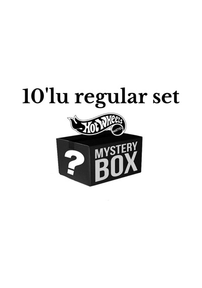 Hot Wheels Oyuncak Arabalar 10'lu Regular Set 10 Ayrı Model Yollanır Çok Renkli