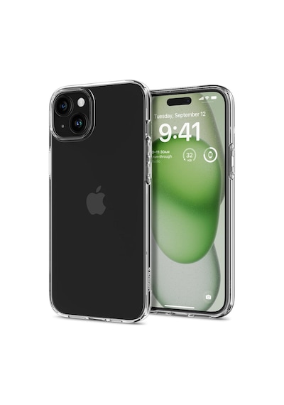 Spigen Apple Uyumlu iPhone 15 Plus Kılıf Liquid Crystal Tam Koruma Crystal Clear - ACS06647 Spigen Apple Uyumlu iPhone 15 Plus Kılıf Liquid Crystal Tam Koruma Crystal Clear - ACS06647